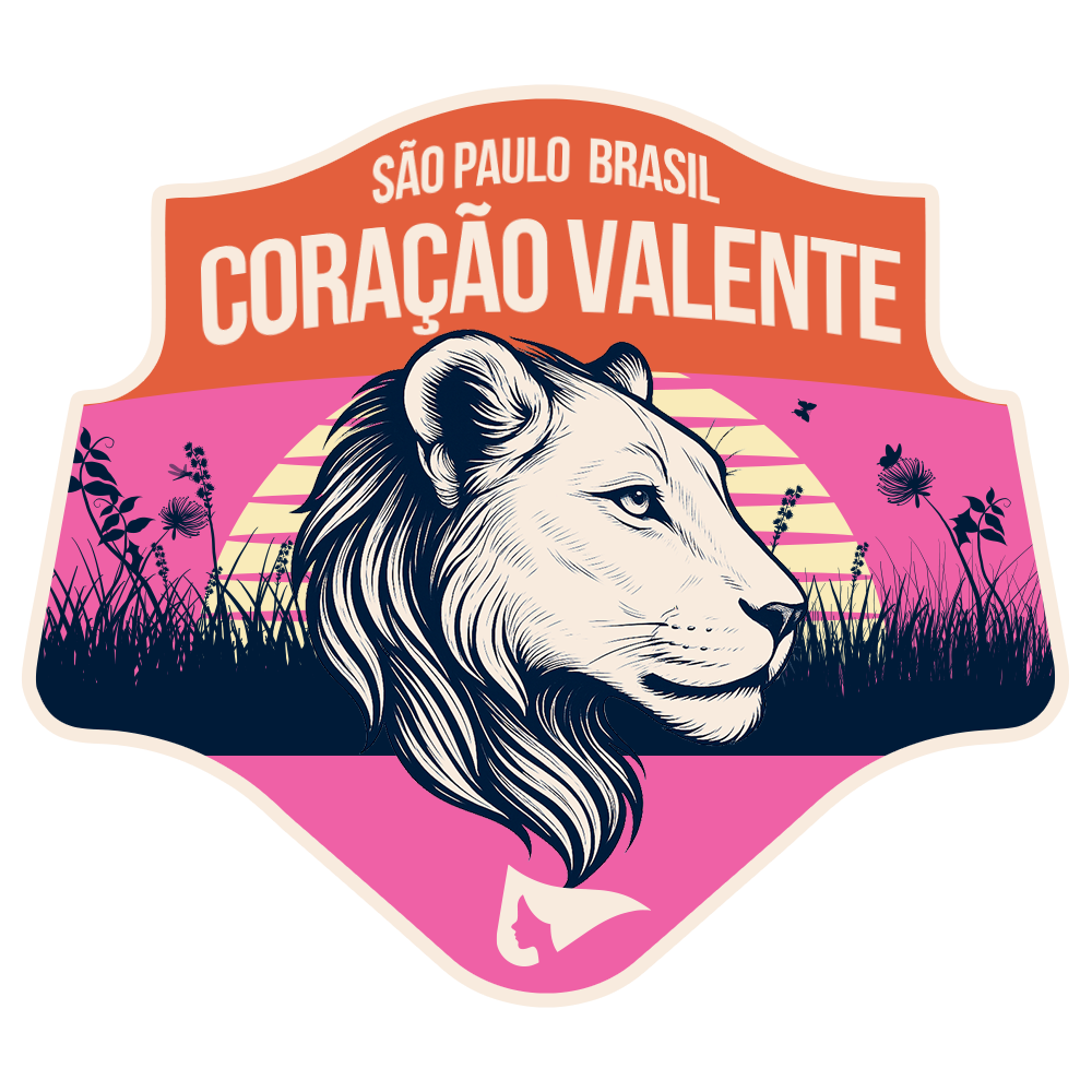 Selo Coração Valente feminino - São Paulo Brasil